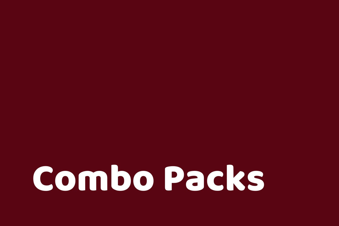 Combo Packs